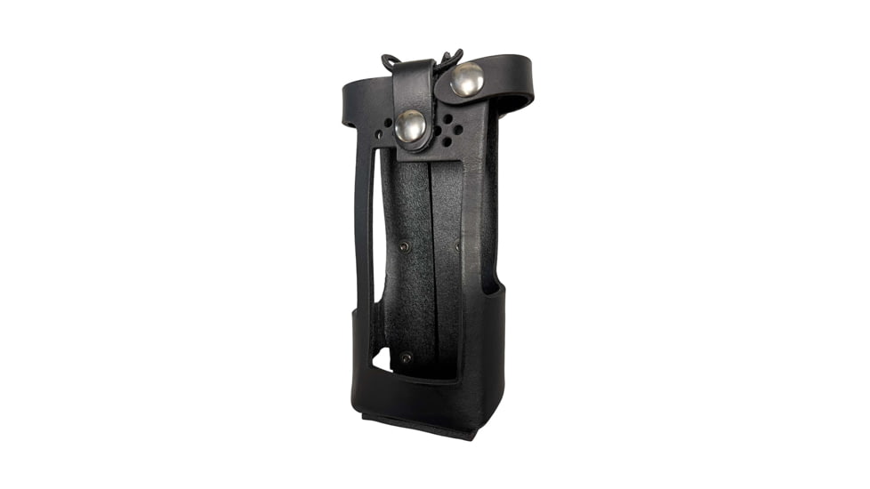 Boston Leather Firefighter Radio Holder, Bendix King 5000, Black, 5762RC-1