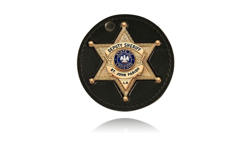 Boston Leather Badge Holder - 600-4251