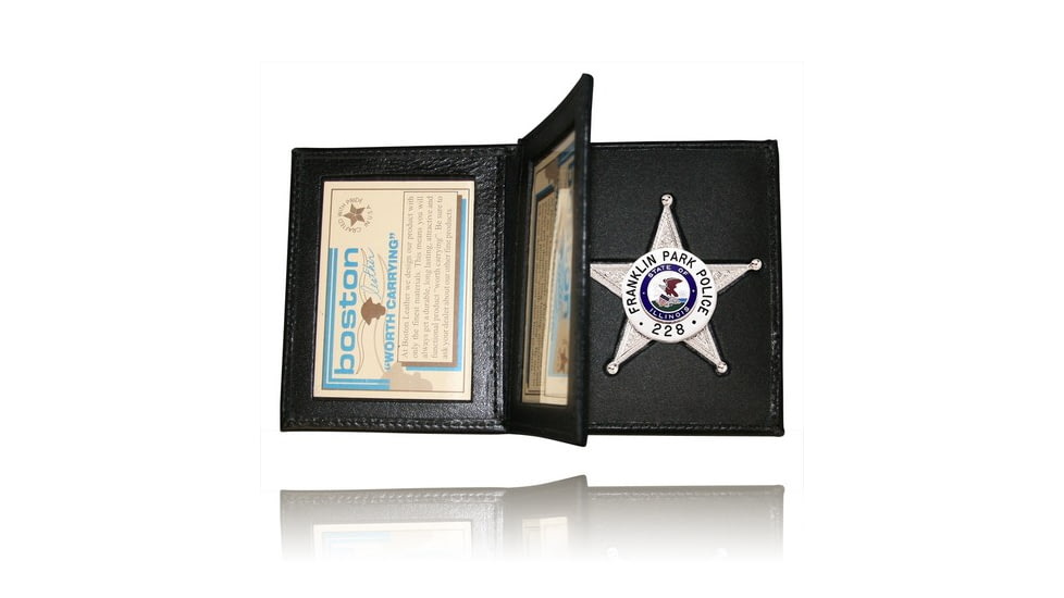 Book Style Badge Case, Double Id