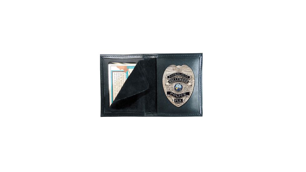 Boston Leather Bookstyle Badge Case# - 100-6021