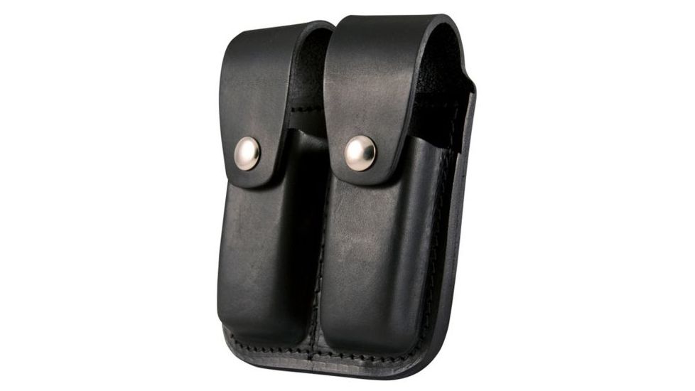 Boston Leather Clip Pouch Double For 45mm - 5602HS-1