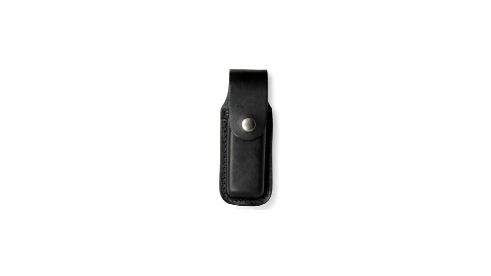 Boston Leather Clip Pouch Single/doub Stack - 5600-3-BLK