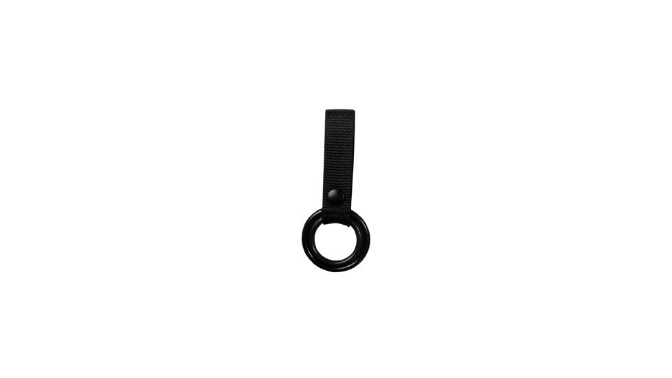Boston Leather Combo Ring 1 1/2in Pl Blk Snp - 5546-1-BLK