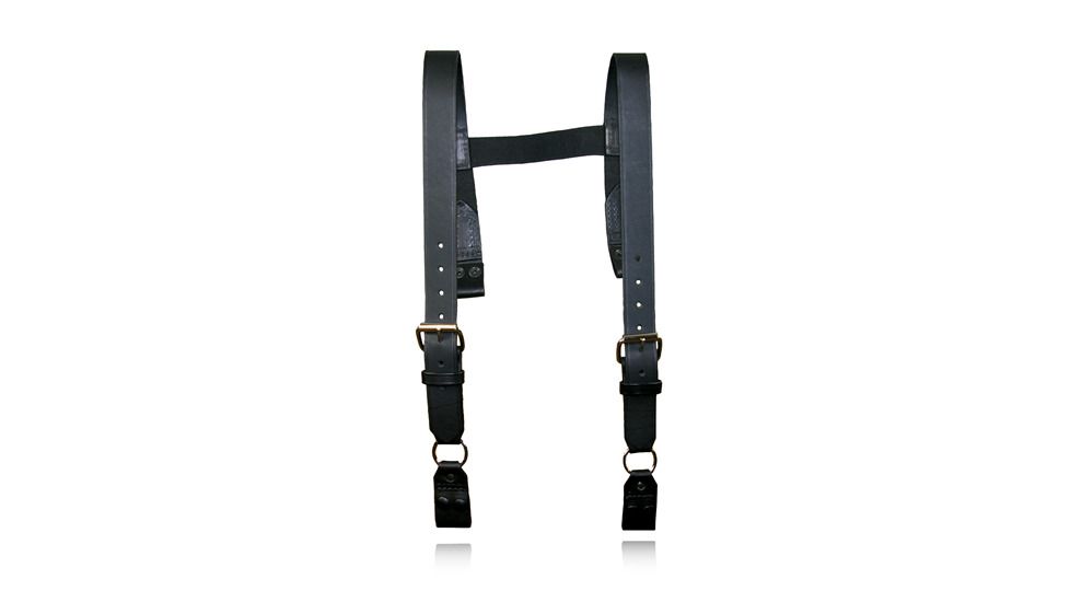 Boston Leather H- Back Leather Suspenders Loo - 9179-1