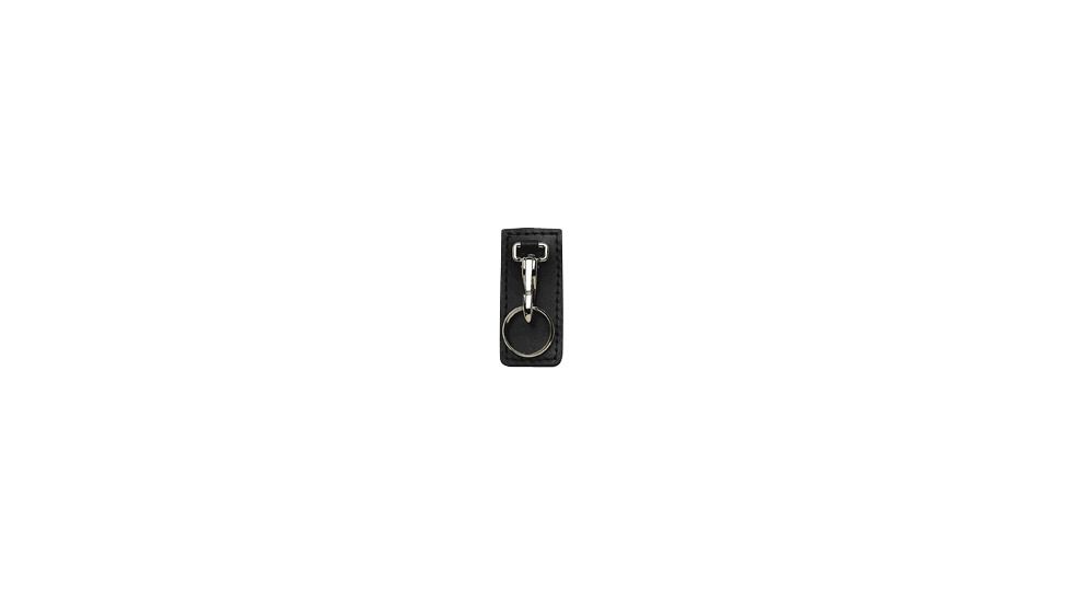 Boston Leather Hi Ride Key Hldr Blk Bw - 5444-3-B