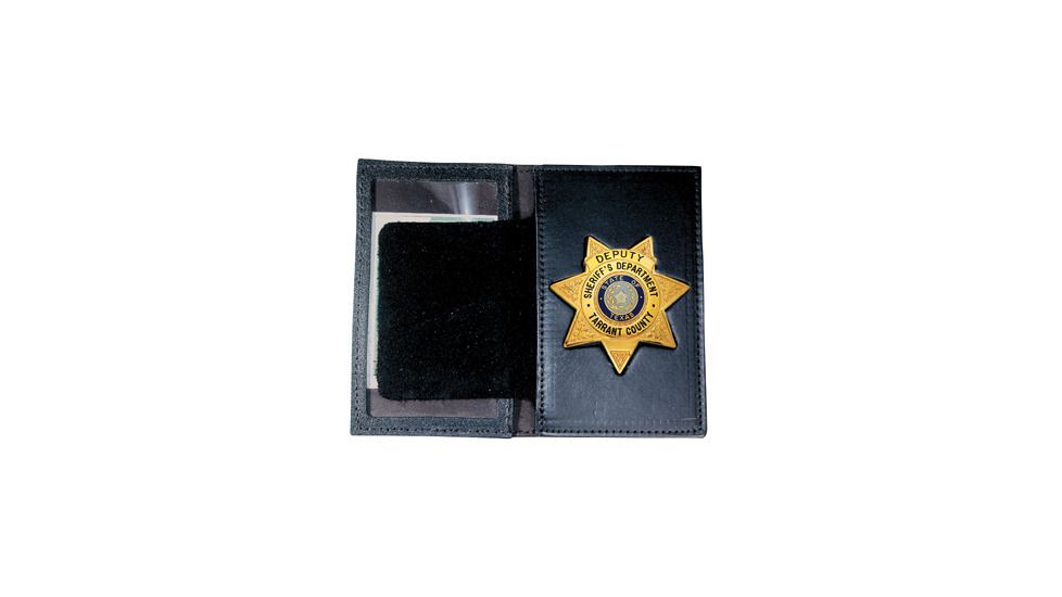 Model 110 Book Style Badge Case with Oversized ID Window