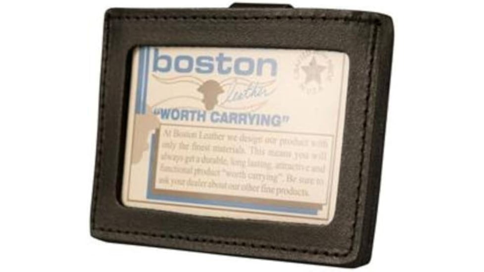 Boston Leather Plastic Id Window Insert For Badge Cases - 9050-1