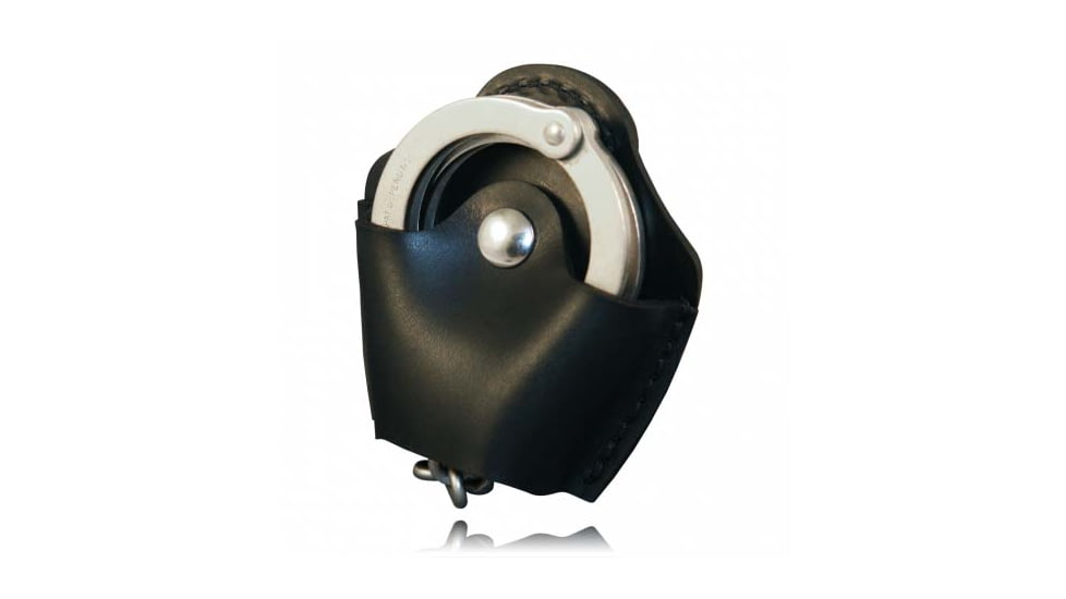 Boston Leather Quick Release Cuff Case, Molded, Plain, Black, 5531-1-BLK