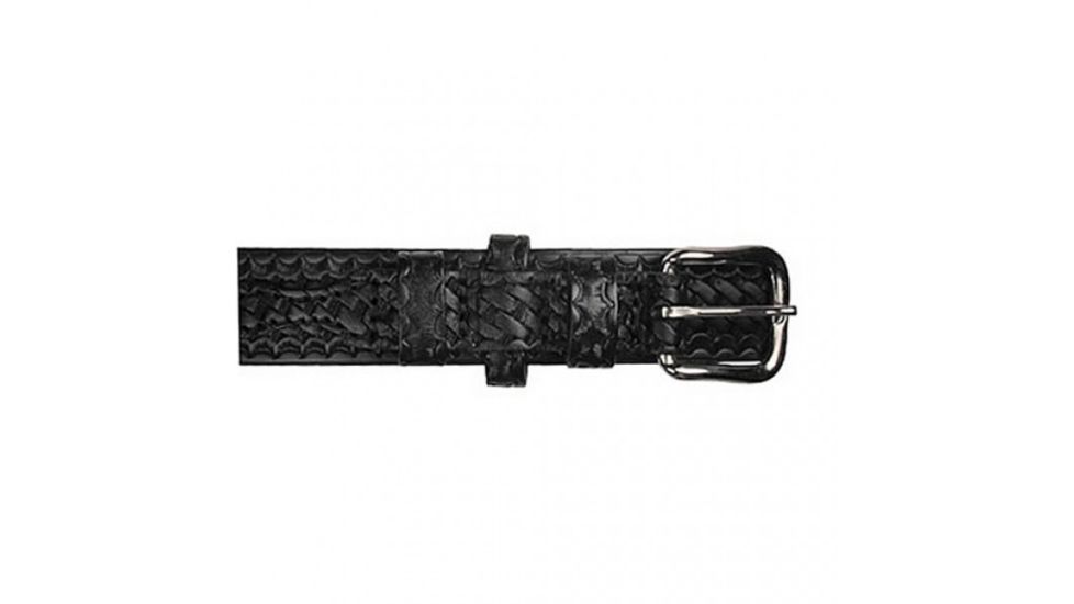 Boston Leather Ranger Belt, Black - 6512-2-28-GLD
