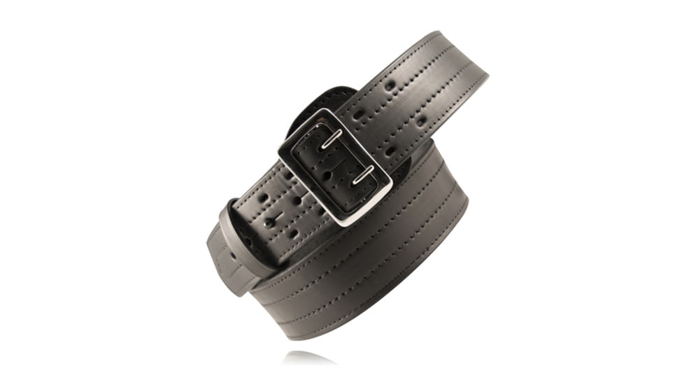 Sam Browne Belt, Four-Row Stitched, 2 1/4 Wide