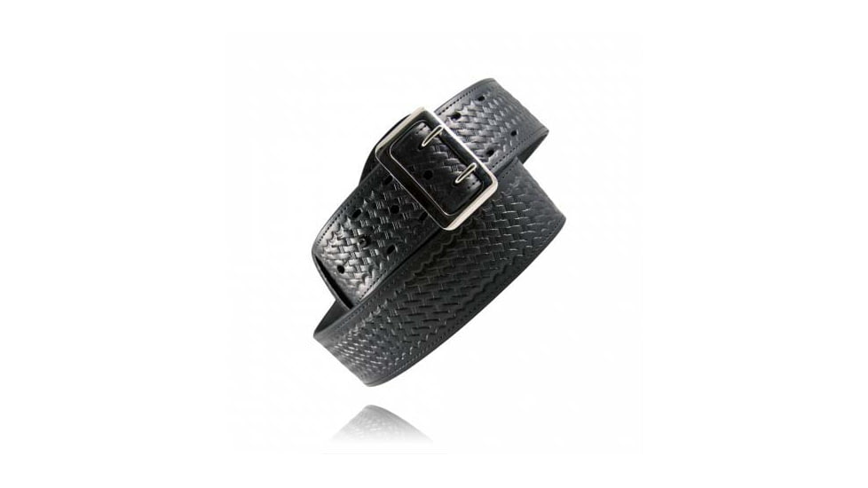 Boston Leather Sam Browne Belt, Black - 6501-3-26-BLK