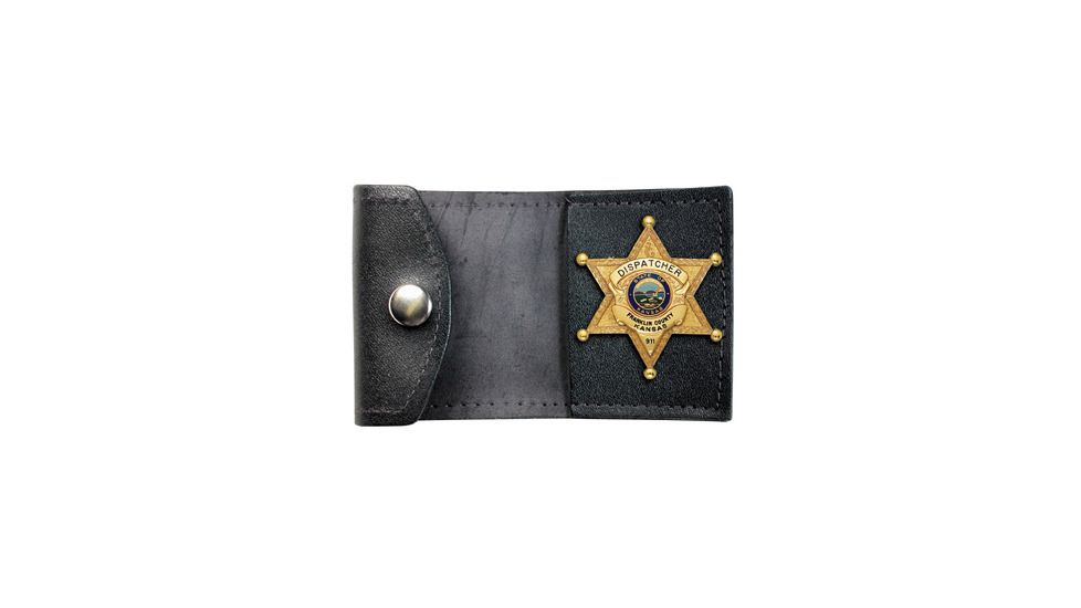 Boston Leather Small Tri-fold, Non Recessed - 5960-1