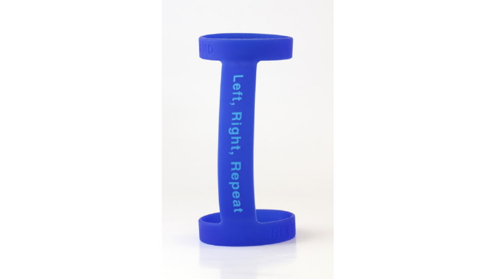 Bottle Band Left Right Repeat -Blue