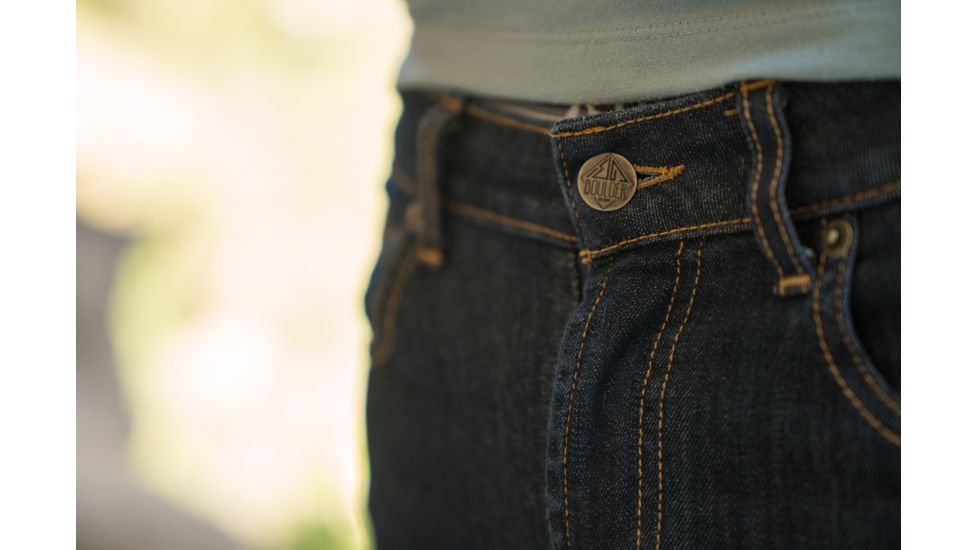 Boulder Denim Men's Slim Fit, Rinse Indigo, 36, BD2MSLIM36