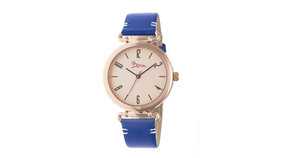 Boum Lumiere Watch - Women's, Blue Leather Band, 38mm, BOUBM4306