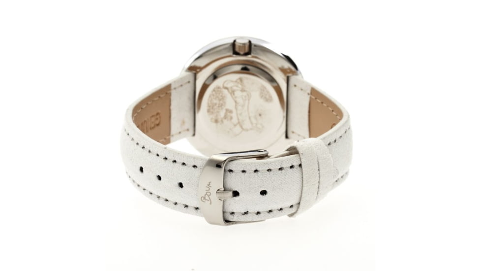 Boum Bouquet Ladies Watch, Black and White Bezel, White BOUBM2806
