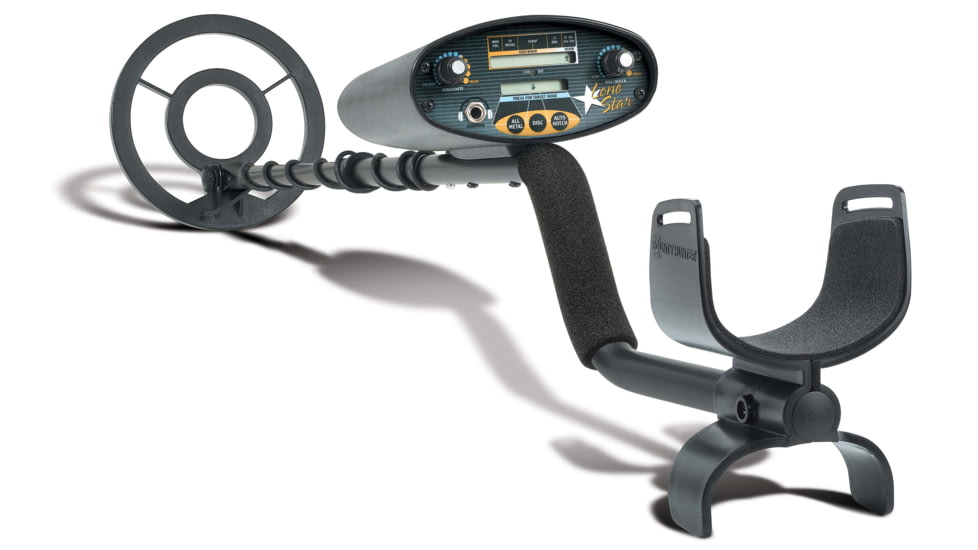 Bounty Hunter Lone Star Digital Metal Detector w/LCD Target and Mode Display - LONE