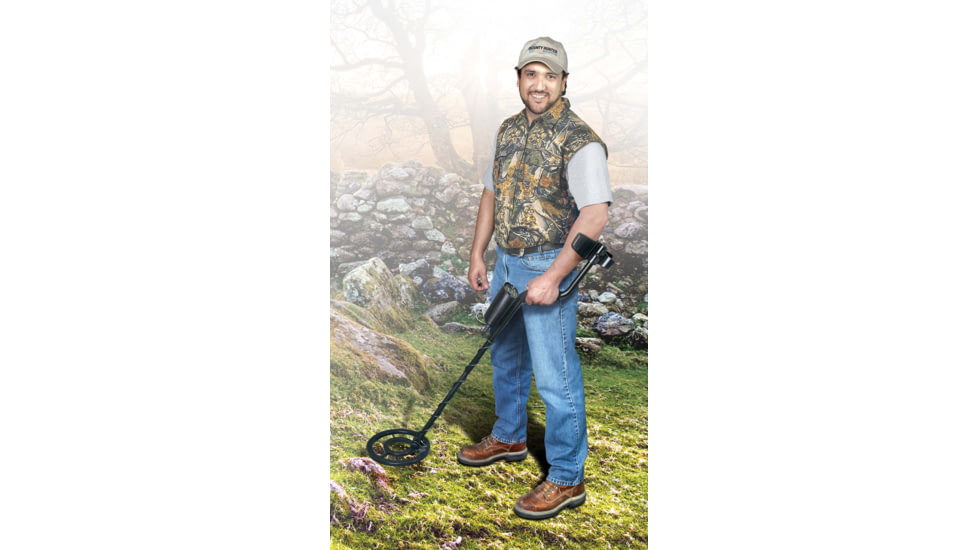 Bounty Hunter Pioneer 202 Metal Detector w/ 3-Tone Target Identification P202