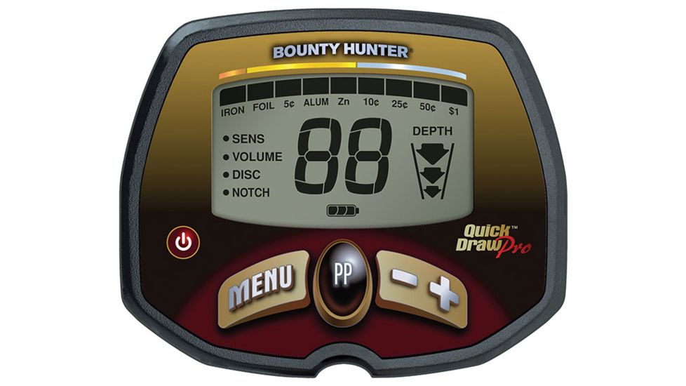 Bounty Hunter Quick Draw Pro Metal Detectors, Black PROQD