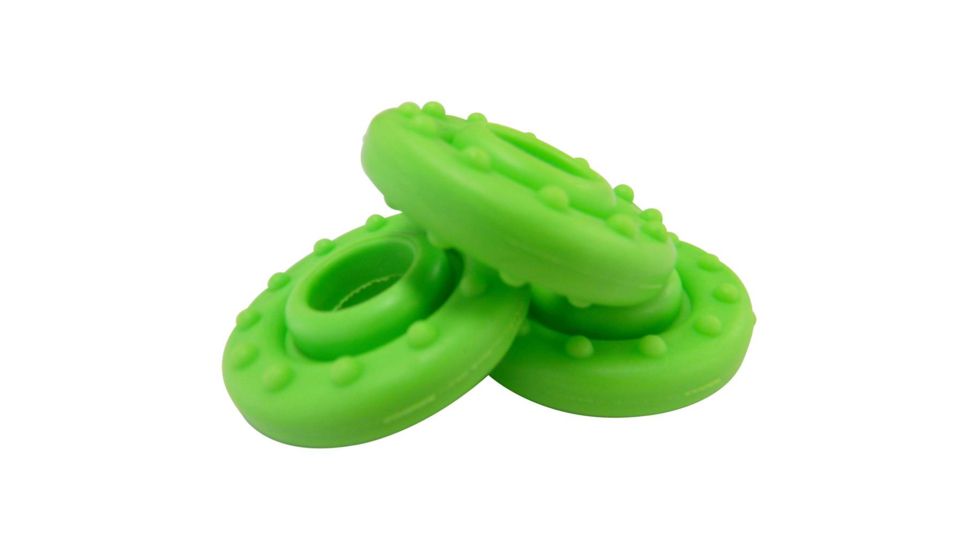 Bow Jax Bowjax SilenceSaver Stabilizer Dampeners, Pack of 3, Green, 5/8 in, 1109 gr