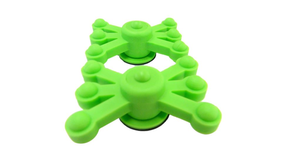 Bow Jax Monster Jax Dampener, Solid Limb Neon Green 2 pk. 1022flogreen