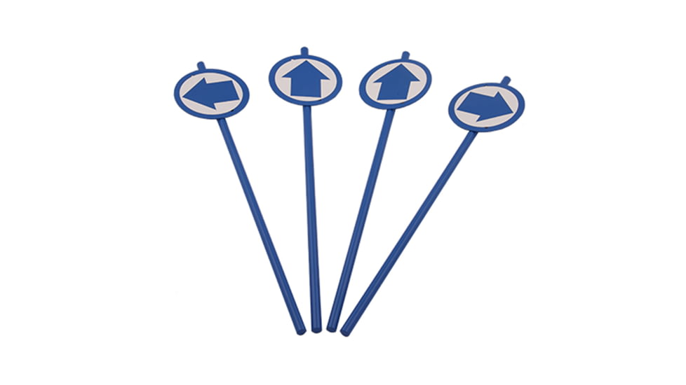 Bow Tree Path Direction Stake Kit 10 Pack, Blue/White, 96021
