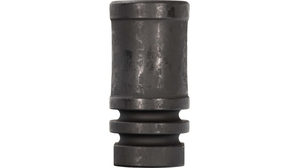 USED Bowden Tactical AR*chitect AR10/AR15 Flash Hider, Multi-Caliber, 1/2-28 Threads, 4in, 4140 Steel, Black Hardcoat Anodized Aluminum, J13483-28, EDEMO3, Used, Condition Fair, Scratches