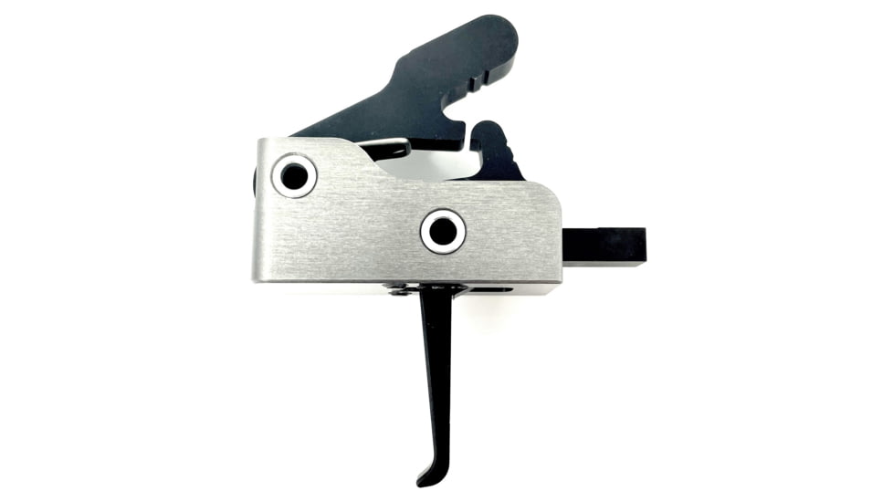 Bowden Tactical Parametric Trigger, Straight, Single-Stage, Drop-In, 4140 Steel, Black Nitride, J13489-ST