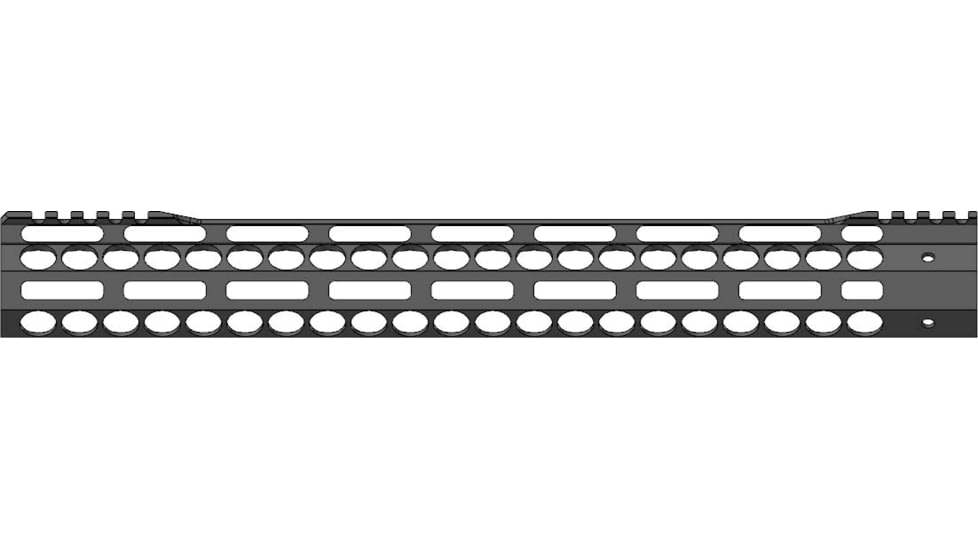 Bowden Tactical Air-Rail AR-15 Standard Handguard, 13in, Full Flat Top, Black, J1376013