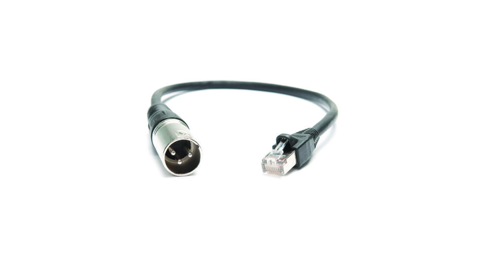 Bowens MOSAIC XLR3M-RJ45M cable 30cm BO VB-1565