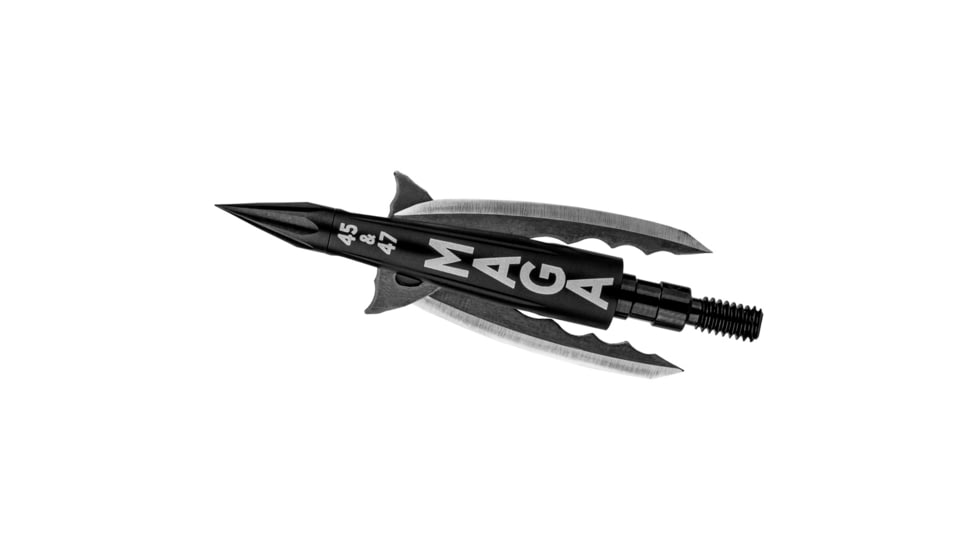 Bowmar Beast MAGA Edition Broadhead 125 gr, 2 in, 3 Pk, 1503725