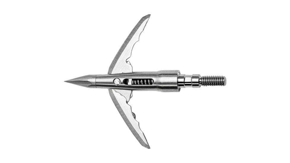 Bowmar Archery Beast Mechanical SS Crossbow Broadheads, 150 Grains, 2in, 3 Pieces, 3PACK-150g-2.0in-CB