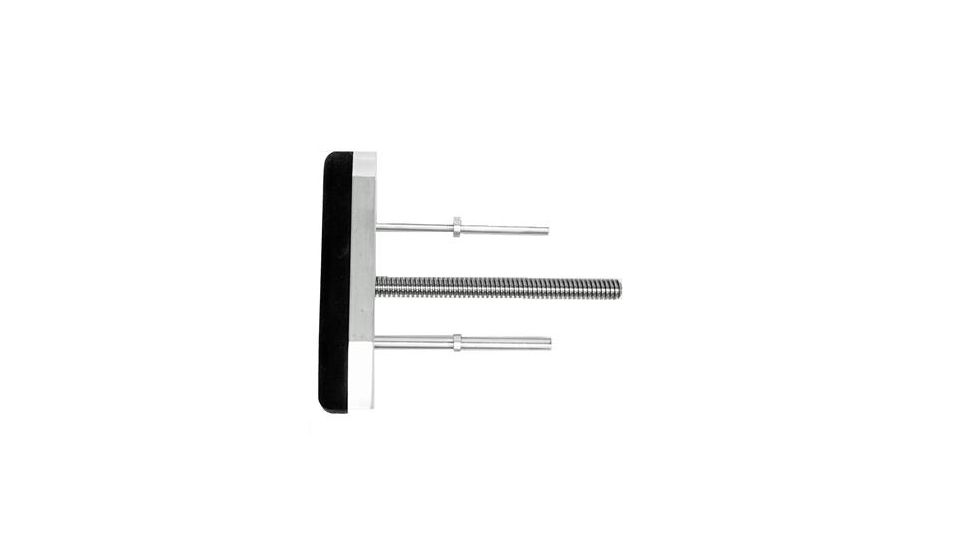 Boyds Hardwood Gunstocks Adjustable 14.5 in  to 15.25 in  butt assembly, Silver/ Black A09064