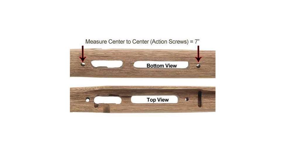 Boyds Hardwood Gunstocks Classic Remington 788 Long Action Factory Barrel Channel Laminate Finished, Nutmeg 3U2049204111