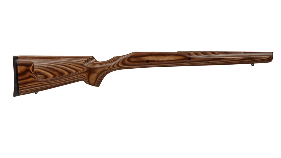 Boyds Hardwood Gunstocks Classic Browning X Bolt Rifle Stock, Left Hand Stock, Left Hand Action, Long Action, Detachable Box Mag, Bull Barrel Channel, Nutmeg, 17A629605111