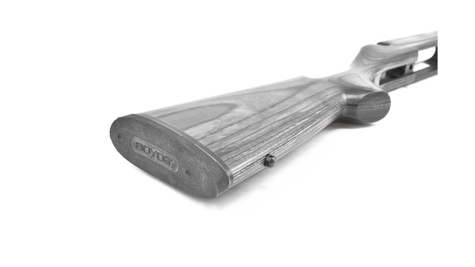 Boyds Hardwood Gunstocks Classic Ruger American Centerfire Long Action Factory Barrel Channel, Pepper, 3ZA984C04112