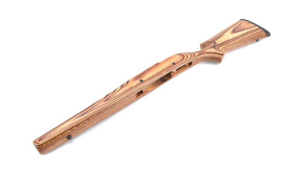 Boyds Hardwood Gunstocks Classic Ruger M77 MKII Long Action Left Hand Stock Right Hand Action Factory Barrel Channel Nutmeg Laminate Finished, 3ZA481205111