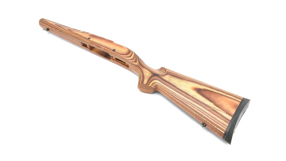 Boyds Hardwood Gunstocks Classic Ruger M77 MKII Long Action Left Hand Stock Right Hand Action Factory Barrel Channel Nutmeg Laminate Finished, 3ZA481205111