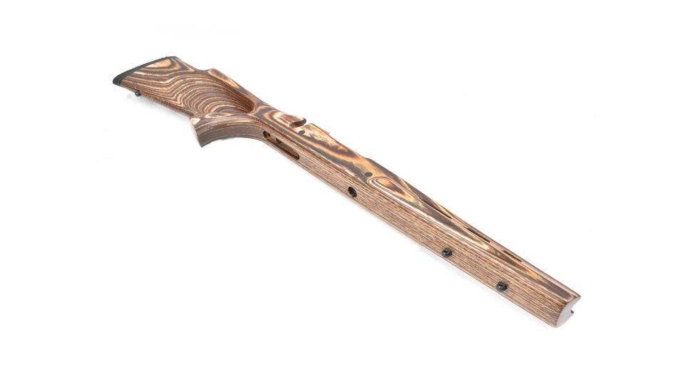 Boyds Hardwood Gunstocks Featherweight Thumbhole Remington 700 ADL Long Action Factory Barrel Channel Nutmeg Laminate Finished, 3U1820906111
