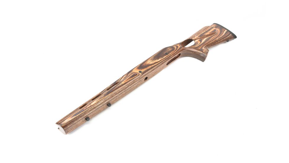 Boyds Hardwood Gunstocks Featherweight Thumbhole Remington 700 ADL Long Action Factory Barrel Channel Nutmeg Laminate Finished, 3U1820906111