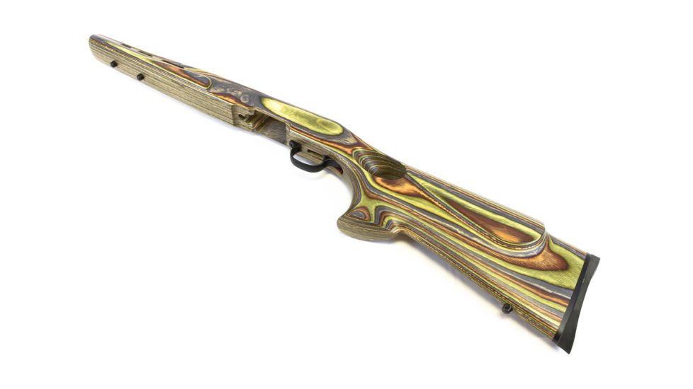Boyds Hardwood Gunstocks Featherweight Thumbhole Savage BMag Detachable Box Mag Short Action Factory Barrel Channel, Forest Camo, 43A584D06110
