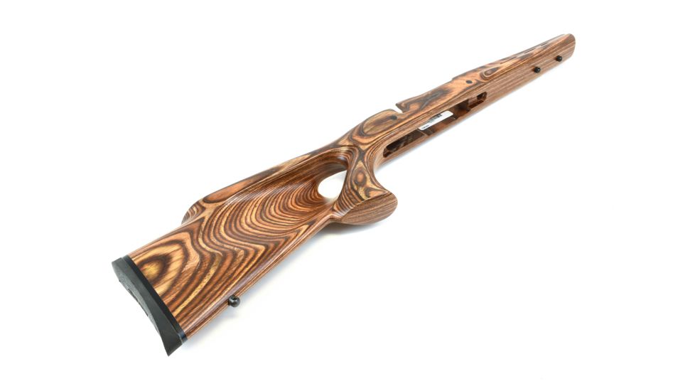 Boyds Hardwood Gunstocks Featherweight Thumbhole Savage BMag Detachable Box Mag Short Action Factory Barrel Channel, Nutmeg, 43A584D06111
