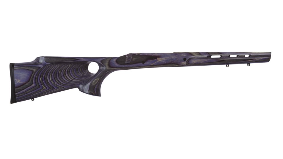 Boyds Hardwood Gunstocks Featherweight Thumbhole Savage 110 TBR Blind Mag Long Action Staggered Feed Factory Barrel Channel Royal, 43A210606113