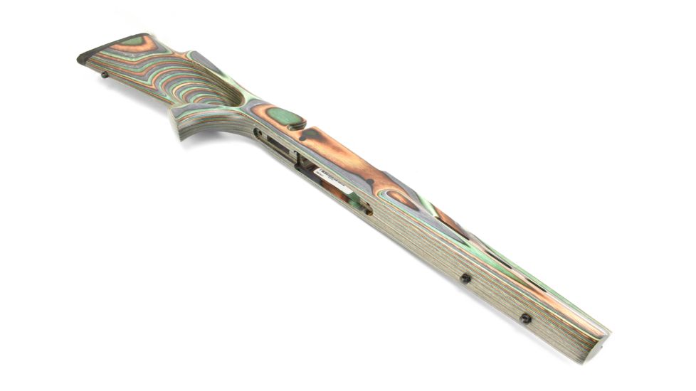 Boyds Hardwood Gunstocks Featherweight Thumbhole Winchester 70 Long Action 1 Piece Floor Plate Factory Barrel Channel, Forest Camo, 500451006110