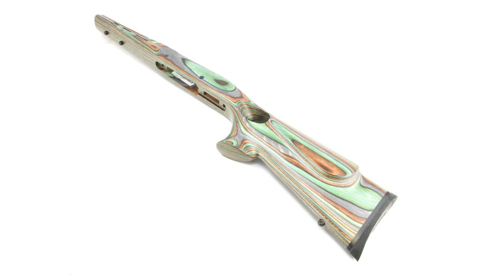 Boyds Hardwood Gunstocks Featherweight Thumbhole Winchester 70 Long Action 1 Piece Floor Plate Factory Barrel Channel, Forest Camo, 500451006110