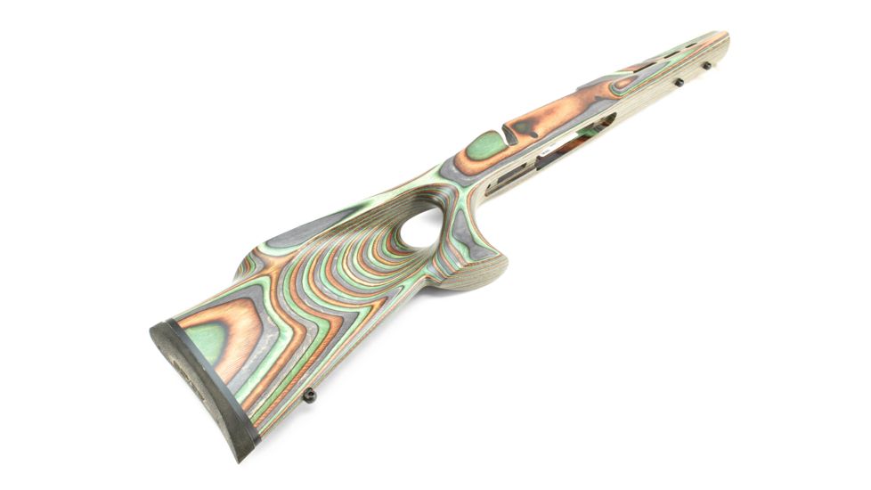 Boyds Hardwood Gunstocks Featherweight Thumbhole Winchester 70 Long Action 1 Piece Floor Plate Factory Barrel Channel, Forest Camo, 500451006110
