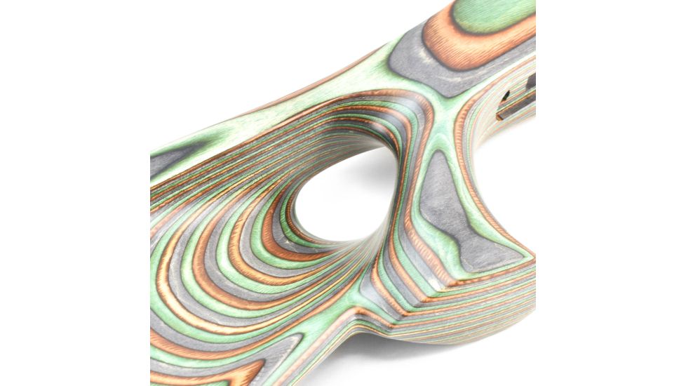 Boyds Hardwood Gunstocks Featherweight Thumbhole Winchester 70 Long Action 1 Piece Floor Plate Factory Barrel Channel, Forest Camo, 500451006110