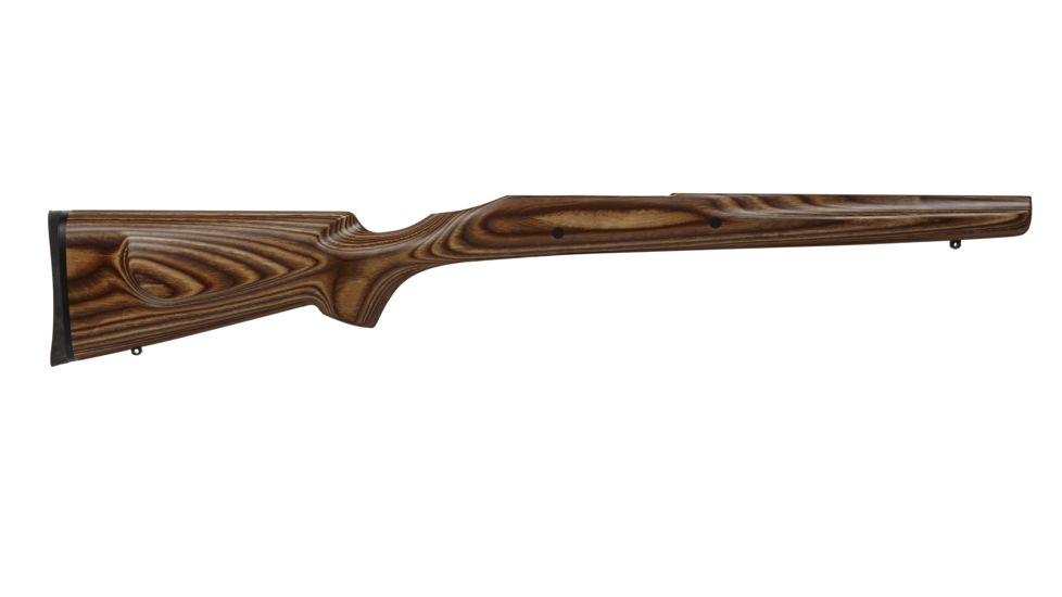 Boyds Hardwood Gunstocks Classic Kimber 84M Short Action Left Hand Stock Right Hand Action Factory Barrel Channel Nutmeg Laminate Finished, 84A830805111