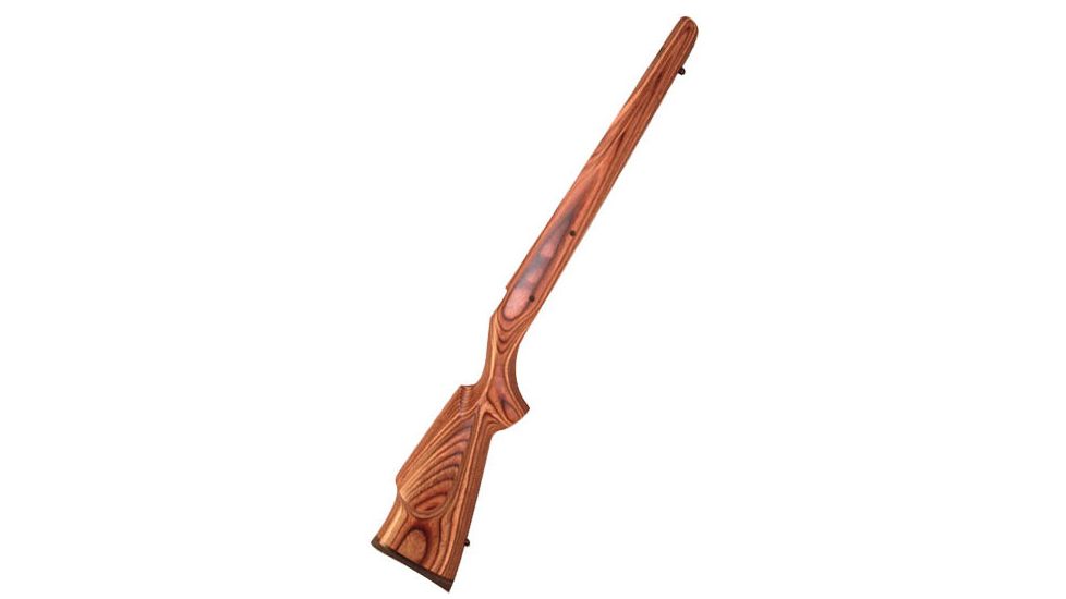 Boyds Hardwood Gunstocks Prairie Hunter Ruger American Centerfire Predator Left Hand Stock RH Action Short Action Detachable Box Mag Factory Barrel Channel Nutmeg Laminate Finished, 3ZB144D20111