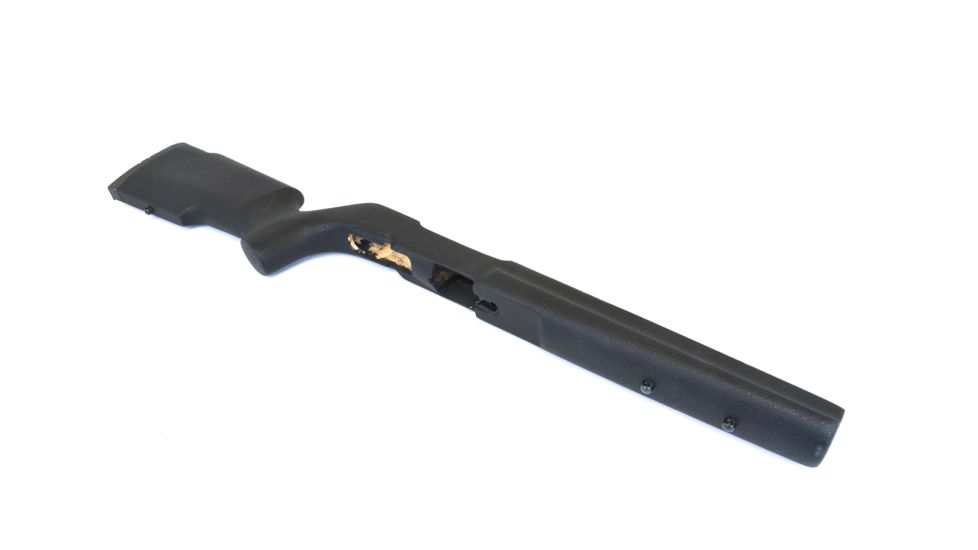 Boyds Hardwood Gunstocks Pro Varmint Savage A17 SemiAuto Detachable Box Mag Factory Barrel Channel, Black Textured, 43C03831G203